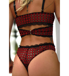 Dharma Underwear Set Red/Black