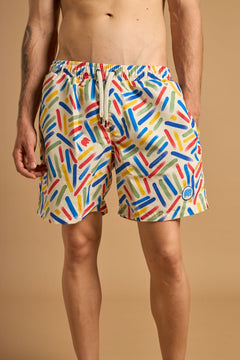 Strokes SEAQUAL®YARN Swim Trunks Mediterranean