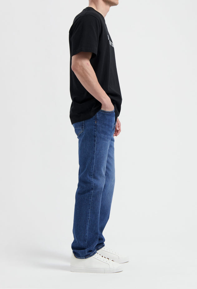 Hank Mid Tapered Jeans Medium Stone