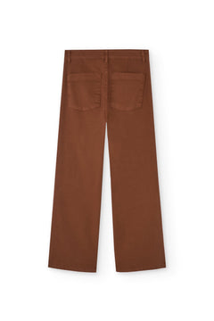 Hani Recycled Cotton Sailor Pants Terracotta