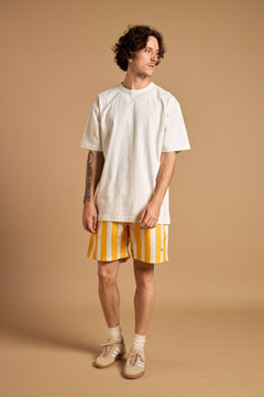 Beach Club SEAQUAL®YARN Swim Trunks Golden Yellow