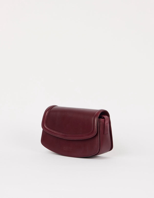 Kendalini Bag Classic Leather Dark Cherry