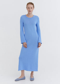 Knitted Cotton Maxi Dress