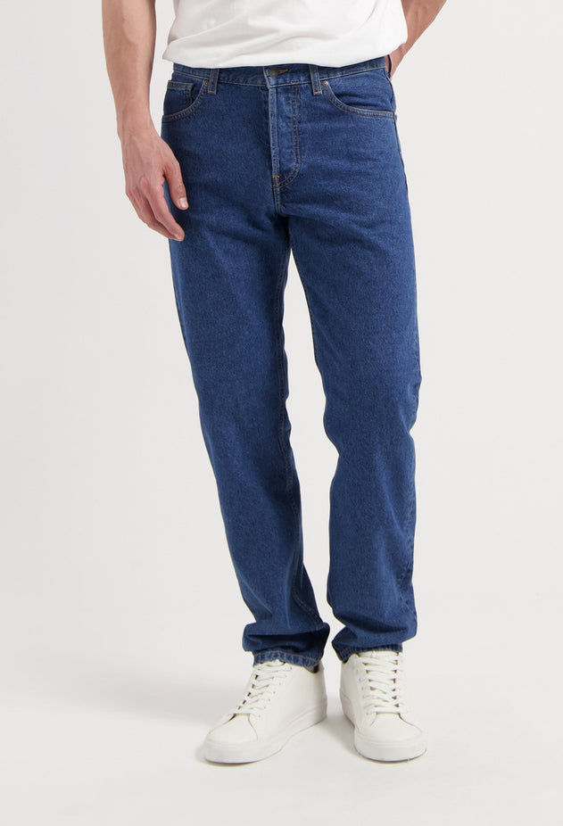 John Mid Straight Jeans Medium Stone