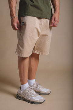 Ecodye Cotton Climber Shorts Sand Beige