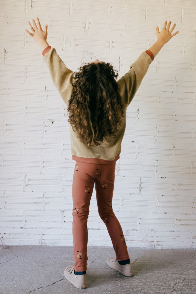 Kids' Galatea Leggings Twilight Mars Red