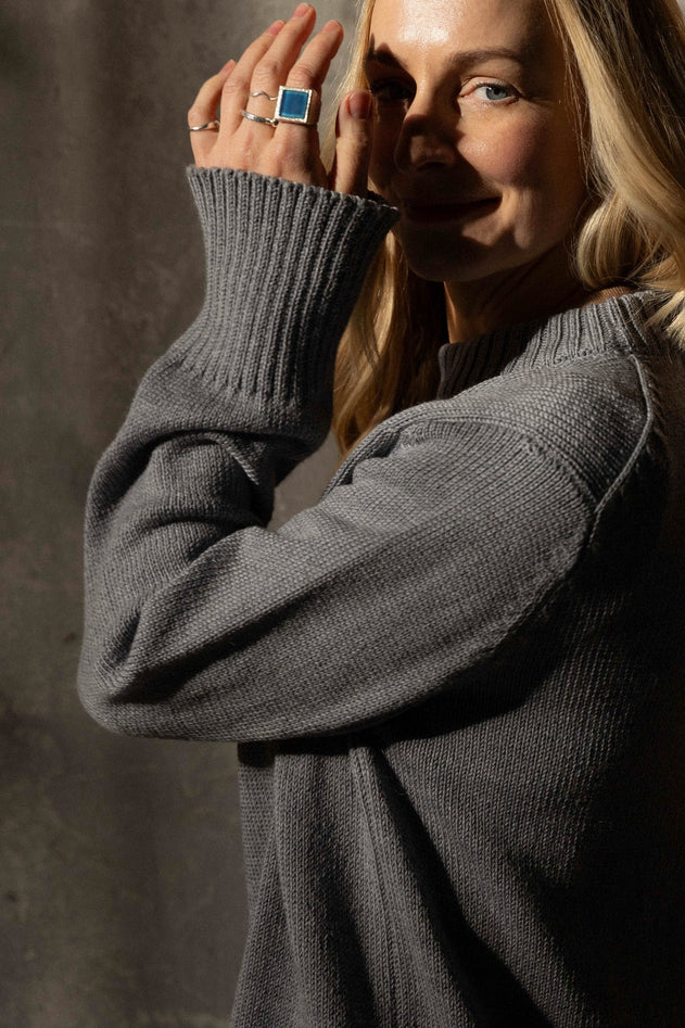 Marina Merino Jumper Grey