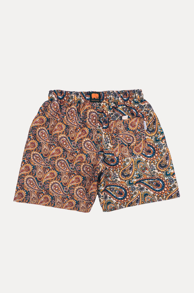 Ocean Paisley SEAQUAL®YARN Swim Trunks