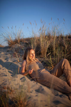 Sole Linen Beach Pants Sand