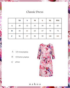 Classic Dress Coral Reef Pink