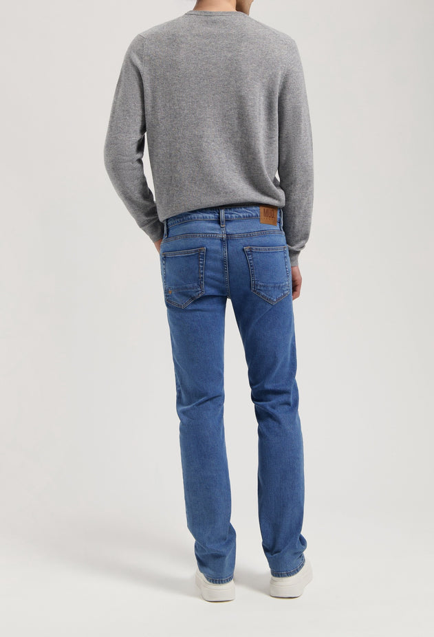 Carry Mid Straight Jeans Stone Vintage
