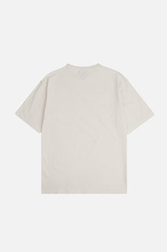 Men's Parodi Pigment Heavyweight Oversized T-Shirt Foam White