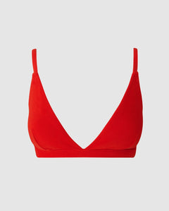 Triangle Bikini Top Papaya