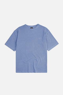 Men's Parodi Pigment Heavyweight Oversized T-Shirt Mediterranean Blue