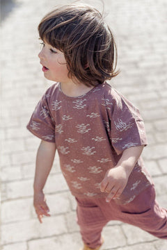 Kids' Erin T-Shirt Fish School Mauve