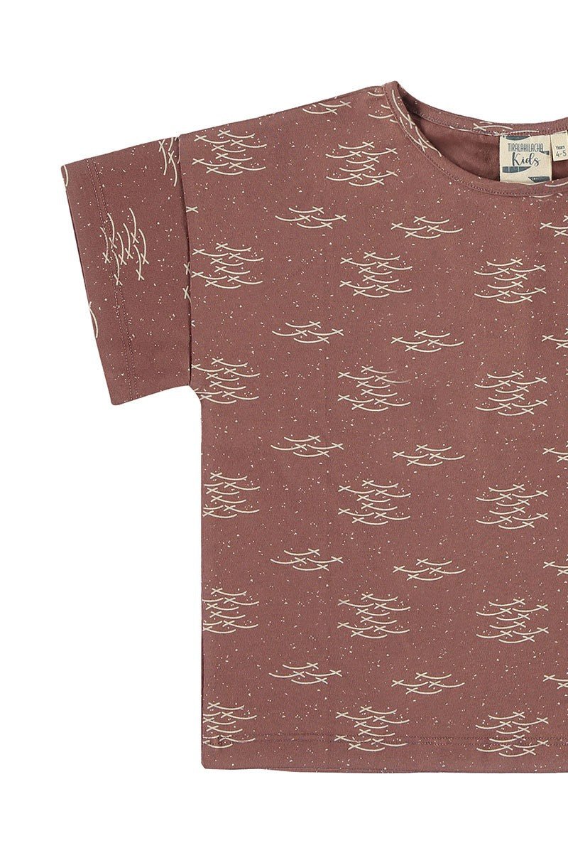 Kids' Erin T-Shirt Fish School Mauve