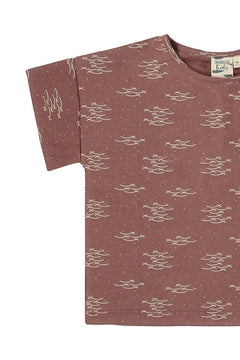 Kids' Erin T-Shirt Fish School Mauve