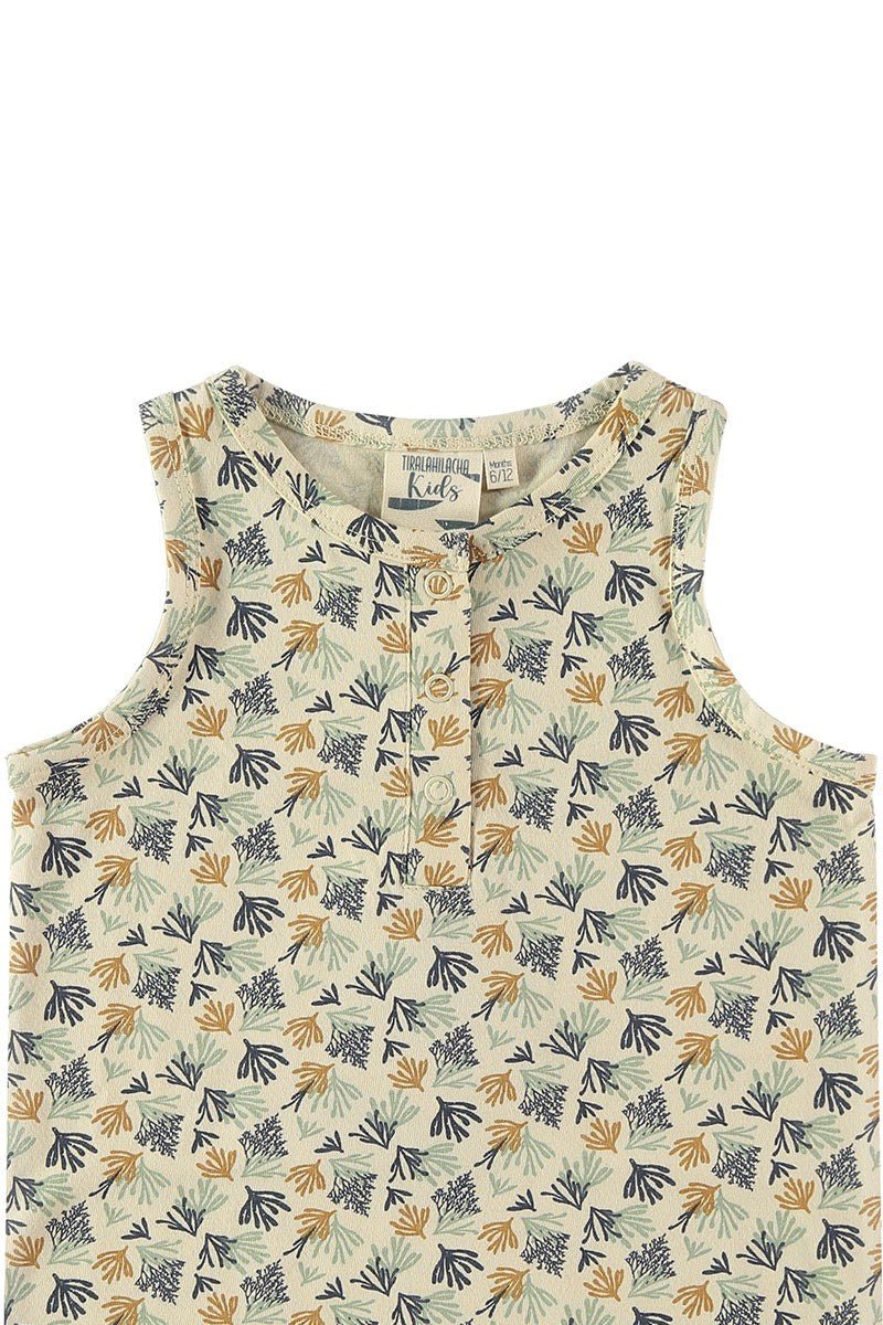 Baby's Elgar Jumpsuit Coral Beige