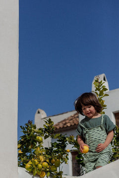 Kid's Eines Jumpsuit Green Reflections