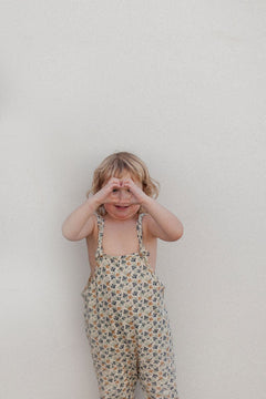 Kid's Eines Jumpsuit Coral Beige