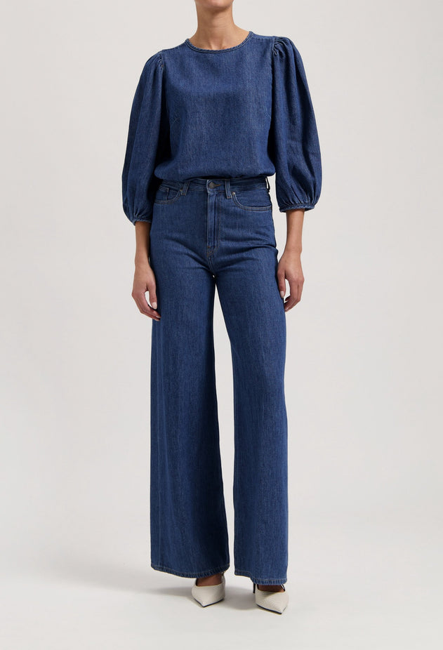 Gloria Shirt Stone Indigo