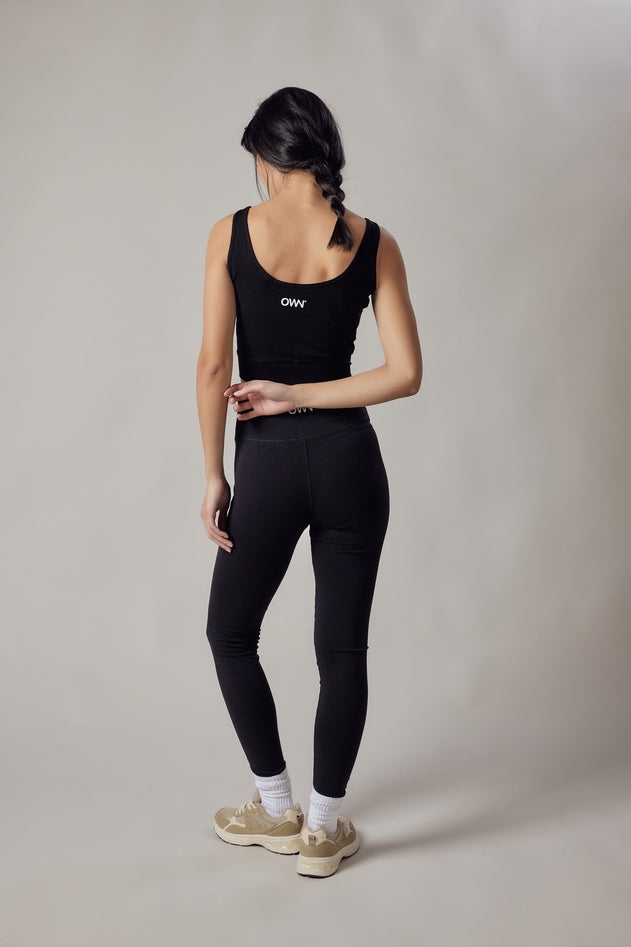 Women's High Waist Organic Cotton Leggings