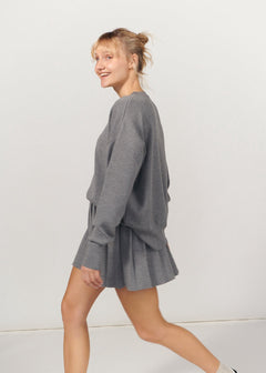Piccolo & Rotondo Merino Co-ord Light Grey