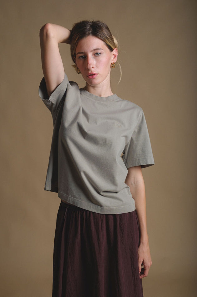 Women's Essential Garment T-Shirt Dried Sage