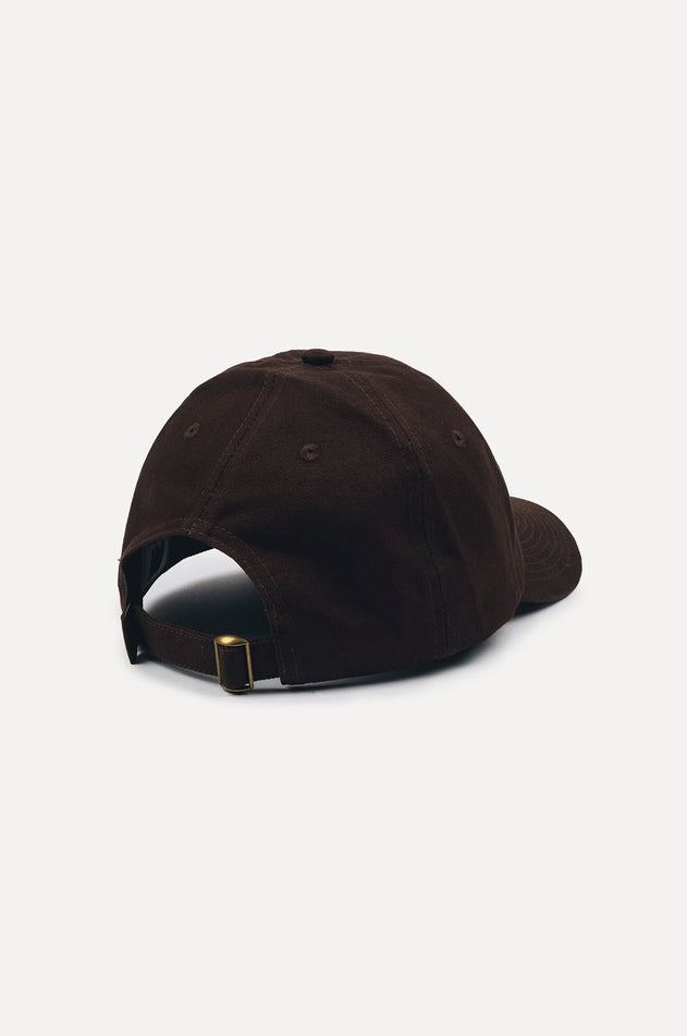 Logo Dad Cap Poplar Brown