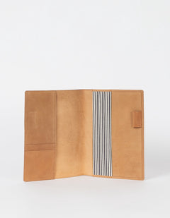 Notebook Cover Camel Hunter Leather
