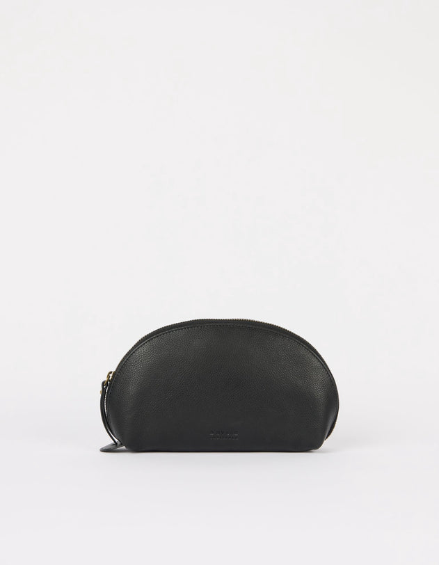 Make-Up Case Medium Soft Grain Black