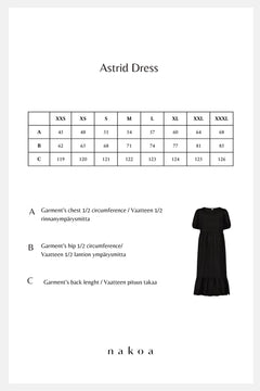 Astrid Dress Black