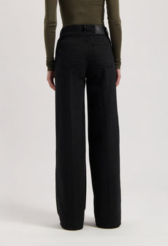 Sara High Loose Jeans Nero Nero