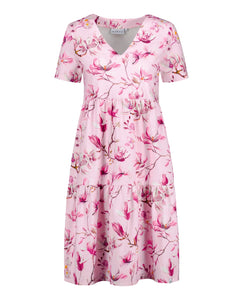 Layered Dress Ballet of Blossoms Pink