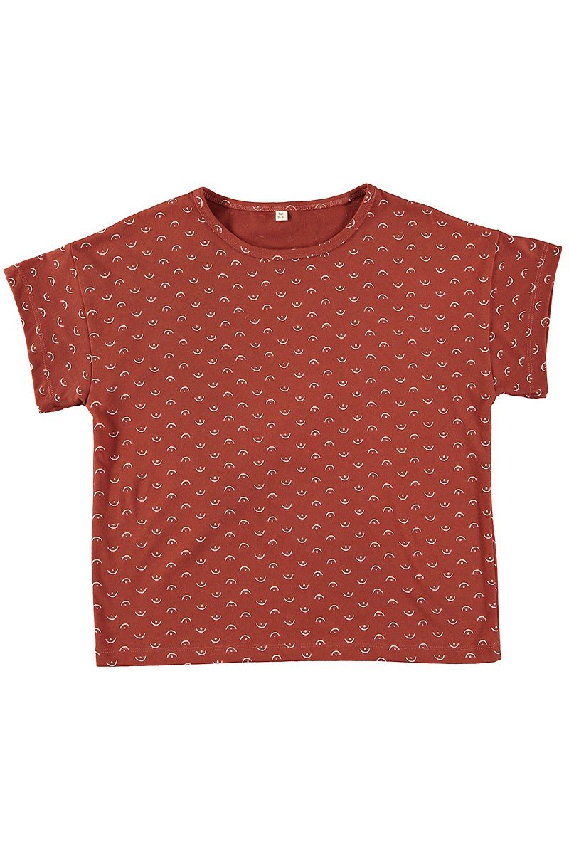 Kid's Organic Cotton T-Shirt Tits Red