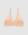 UNDERSTATEMENT - Lace Mesh Triangle Bralette Naked, image no.1