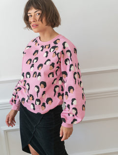 Rita Sweatshirt Pink Heroines