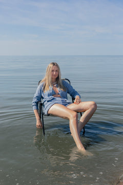 Sabbia Cardigan Light Blue