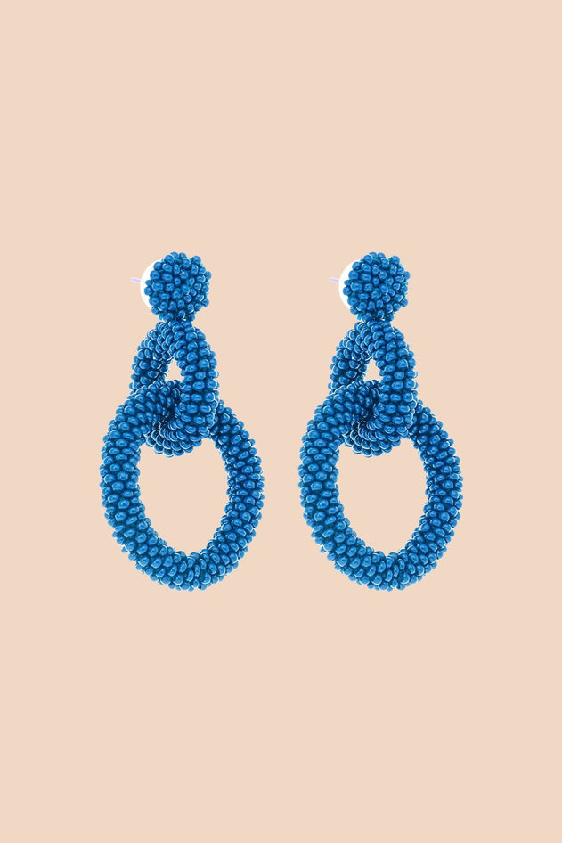 Gia Earrings Blue Sky