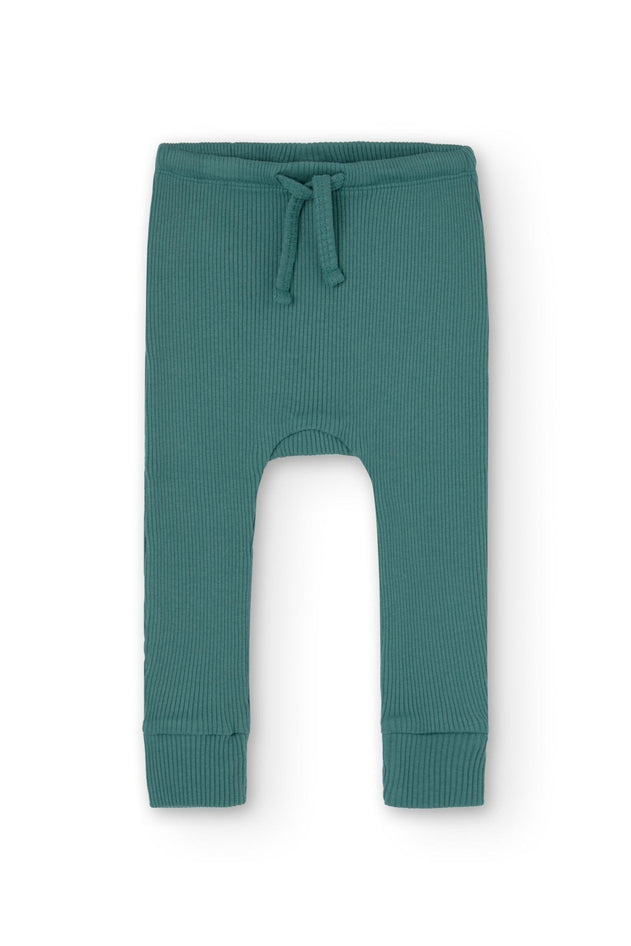 Baby's Gala Ribbed Pants Sky Blue