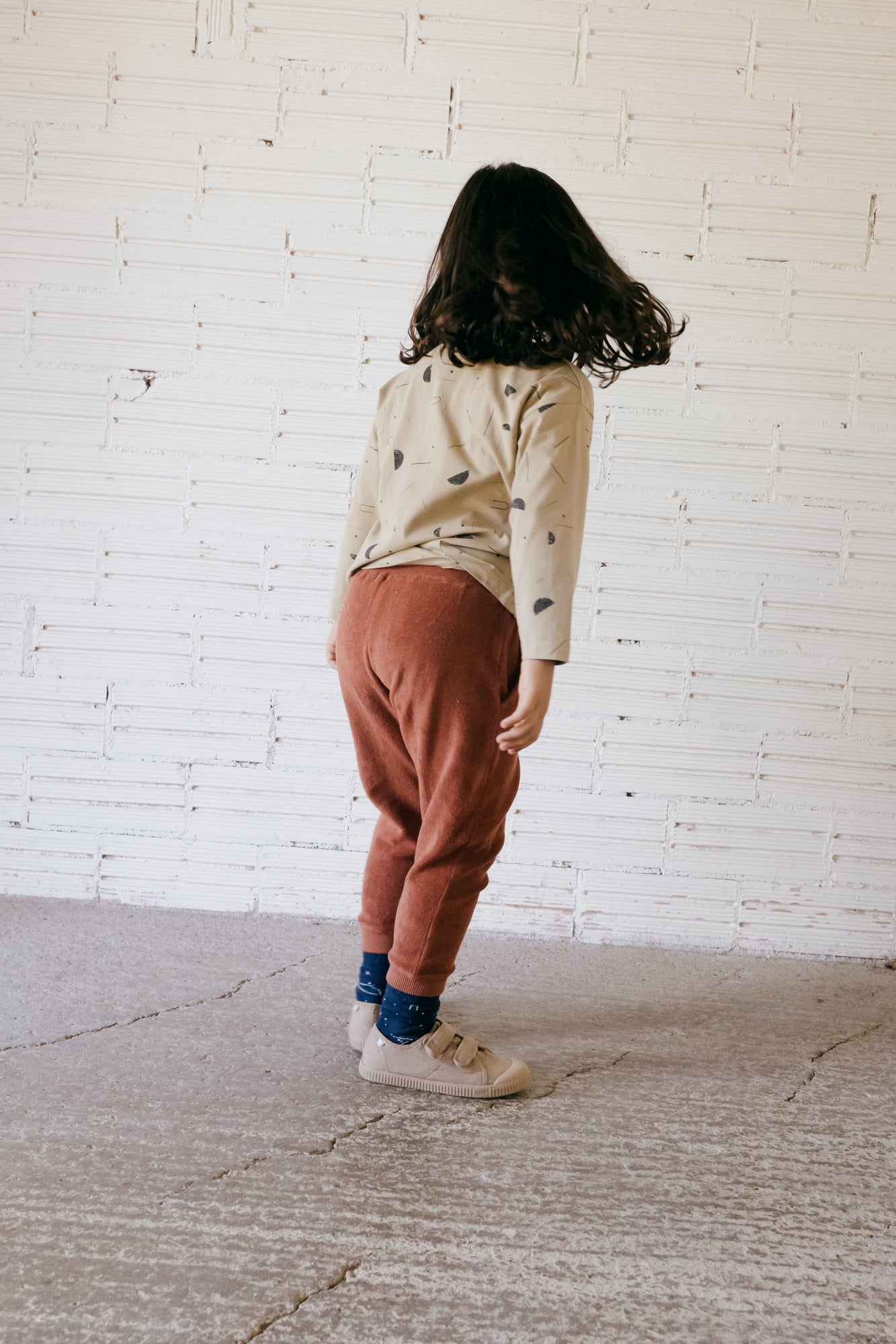 Kid's Galina Terry Pants Mars Red