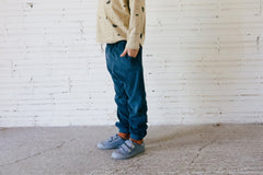 Kid's Galina Terry Pants Blue