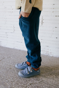 Kid's Galina Terry Pants Blue