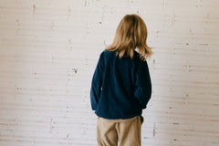 Kids' Ginger Sweatshirt Raglan Sleeve Blue