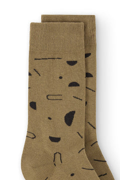 Kids' Crew Socks Beige Sideral Rain
