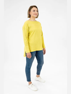 Olos Ribbed Shirt Yellow