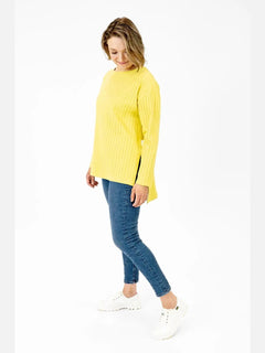 Olos Ribbed Shirt Yellow