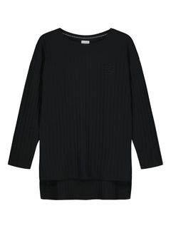 Olos Ribbed Shirt Black