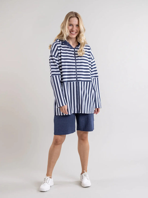 Roiske Hoodie Striped