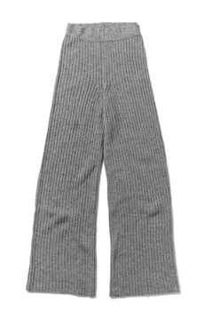 Merino Knitted Pants Grey